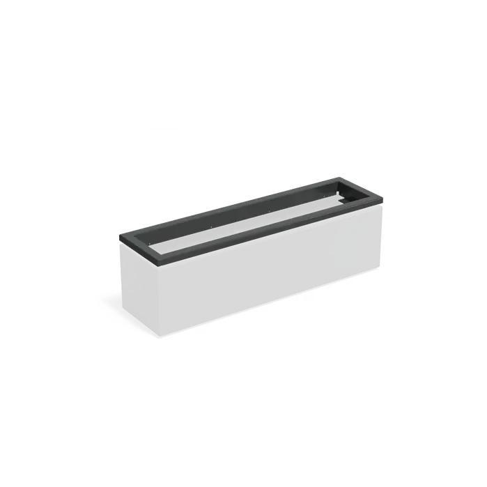 In-Lite Ready opzetrand - Aluminium - 150x40x9,1cm, Tuin en Terras, Bloembakken en Plantenbakken, Minder dan 30 cm, 100 cm of meer