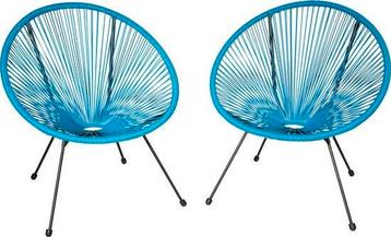 Tweedekans | tectake® - Balkonset - Tuinset - Set van 2 beschikbaar voor biedingen