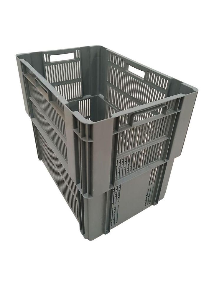 Nestbare stapelkrat 600×400×500 mm Geperforeerd, Doe-het-zelf en Bouw, Overige Doe-Het-Zelf en Bouw, Ophalen of Verzenden