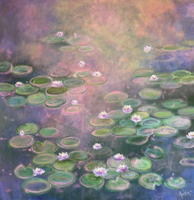 Amita Dand - A Thousand Journeys, Antiquités & Art, Art | Peinture | Moderne