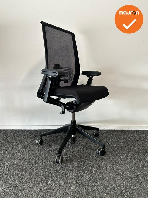 Comforto 62 Bureaustoel - Zwarte Stof - Netweave Rugleuning, Zakelijke goederen, Kantoor en Winkelinrichting | Kantoormeubilair en Inrichting