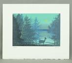 Original Lithograph - Tsuki Michiru(The Moon becomes