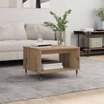 vidaXL Salontafel artisanaal eikenkleurig 60 x 50 x 40 cm, Verzenden, Nieuw
