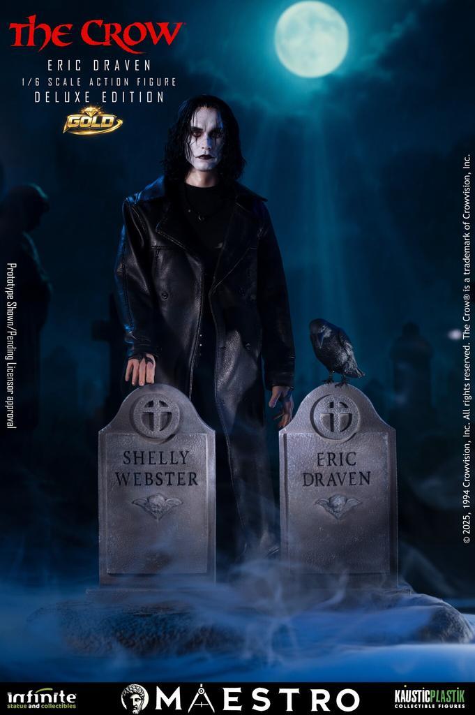 The Crow Action Figure 1/6 Eric Draven Luxury Deluxe Edition, Collections, Cinéma & Télévision, Enlèvement ou Envoi