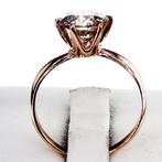 Zonder minimumprijs - Verlovingsring - 14 karaat Roségoud -