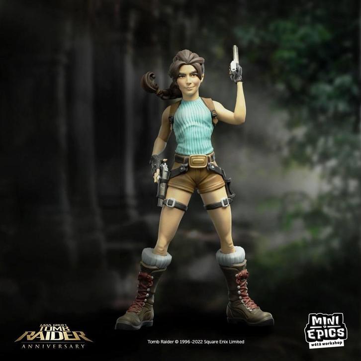 Tomb Raider Mini Epics Vinyl Figure Lara Croft 17 cm, Verzamelen, Film en Tv, Nieuw, Ophalen of Verzenden