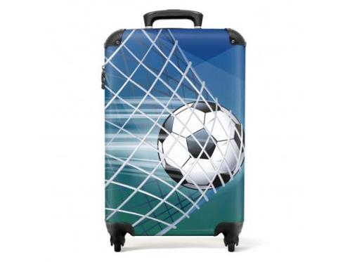 Veiling - Koffer handbagage voetbal goal, Handtassen en Accessoires, Koffers
