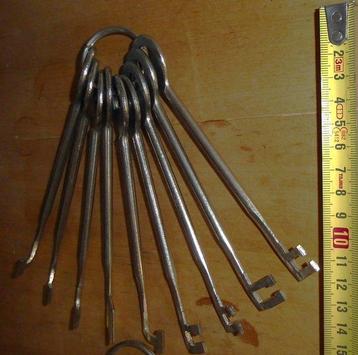 alte Schlüssel Key Spezialschlüssel Profi Set 15 Dietrich