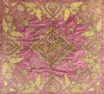 Grande nappe indienne en zardozi – brodée à la main avec du