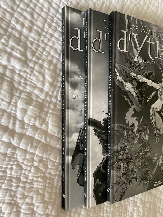 Les Naufragés dYthaq T1 + T3 + T4 - 3x C + 2x jaquette, Boeken, Stripverhalen