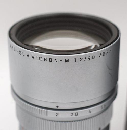 Leica Summicron-M 90mm f/2 ASPH (E55) Telelens, Collections, Appareils photo & Matériel cinématographique