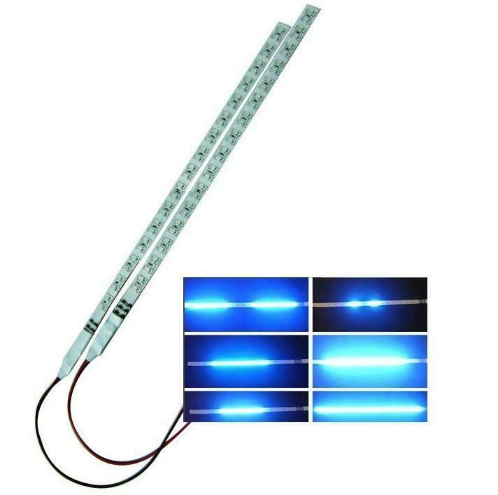 LED Knight Rider strip - BLAUW - 30 cm - 12 volt, Auto-onderdelen, Verlichting, Verzenden