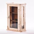 Vintage apothekerskastje | Oud houten medicijnkastje | Apoth