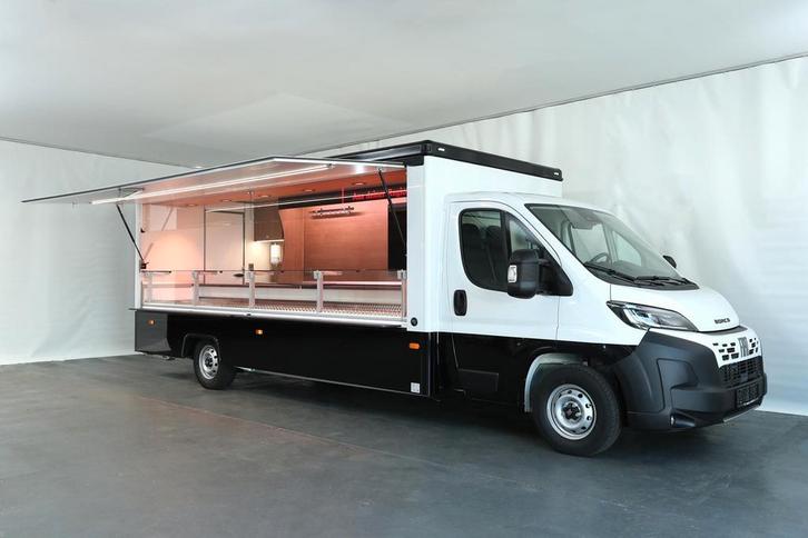 Borco marktwagen 5 meter rijbewijs B voor vlees ref 66168, Zakelijke goederen, Stock en Retail | Verkoopwagens