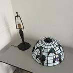 Lamp - Glas, Metaal - Tiffany-stijl - Vintage, Antiek en Kunst
