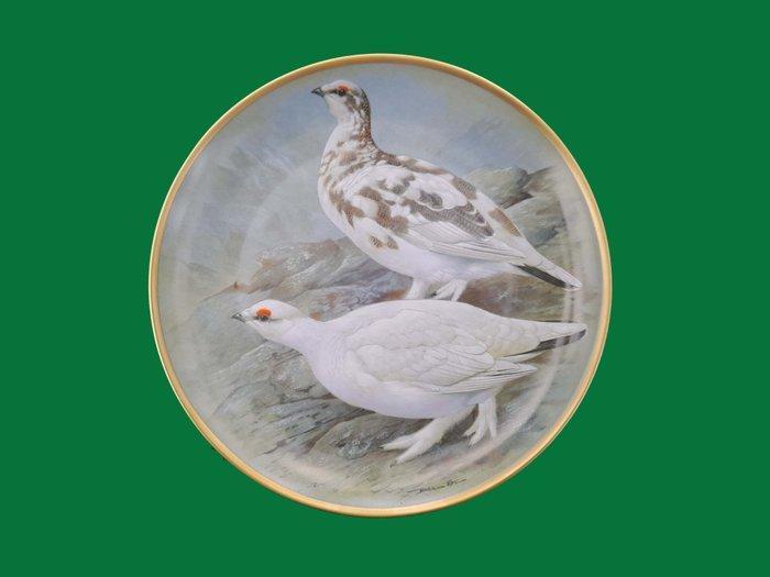 Limoges - Basil Ede - Bord (12) - Porselein - Wilde vogels, Antiek en Kunst, Antiek | Meubels | Tafels