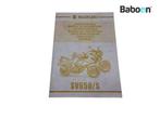 Instructie Boek Suzuki SV 650 1999-2002 (SV650N SV650S, Motoren, Verzenden, Gebruikt