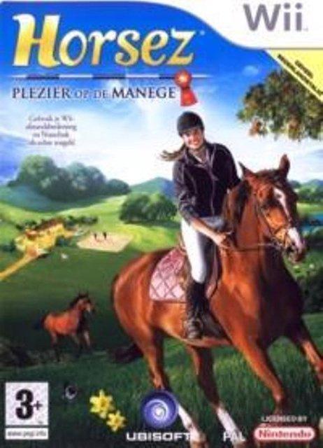 Horsez Plezier op de Manege (Wii Games), Games en Spelcomputers, Games | Nintendo Wii, Zo goed als nieuw, Ophalen of Verzenden