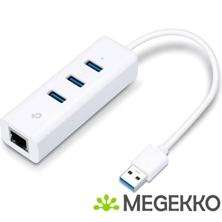 TP-LINK 3-Port USB 3.0 Hub Gigabit Ethernet Adapter, Informatique & Logiciels, Ordinateurs & Logiciels Autre, Envoi