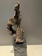 Figuur - Cisza salvador dali - Gepatineerd brons