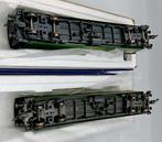 Roco H0 - 44730 / 44731 - Model treinwagon (2) - Een paar, Hobby & Loisirs créatifs, Trains miniatures | HO
