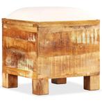 vidaXL Opbergbankje 40x40x45 cm massief gerecycled hout, Maison & Meubles, Armoires | Autre, Verzenden