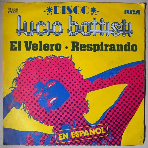 Lucio Battisti - El velero - Single, Cd's en Dvd's, Vinyl Singles, Single, Gebruikt, 7 inch, Pop