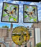 Trois beaux vitraux. (3) - Vitrail, Antiek en Kunst, Curiosa en Brocante