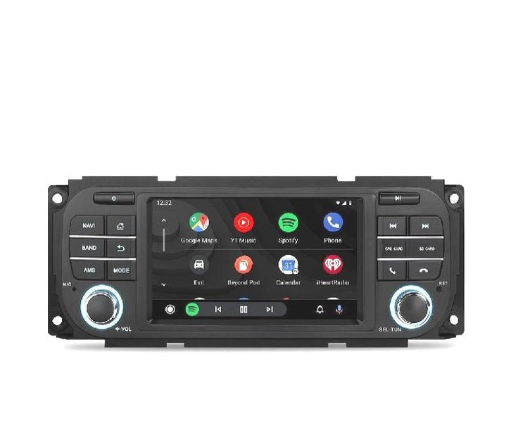 AUTORADIO GPS 5 POUR JEEP DODGE ANDROID 12, Auto diversen, Autonavigatie, Verzenden