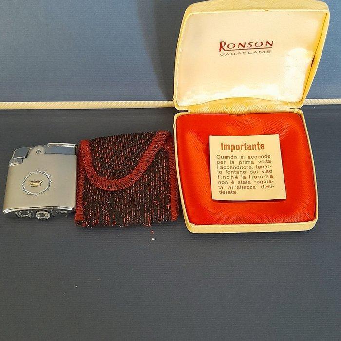 Ronson - Zonder minimumprijs - Tafelaansteker - Aluminium,, Verzamelen, Rookartikelen, Aanstekers en Luciferdoosjes