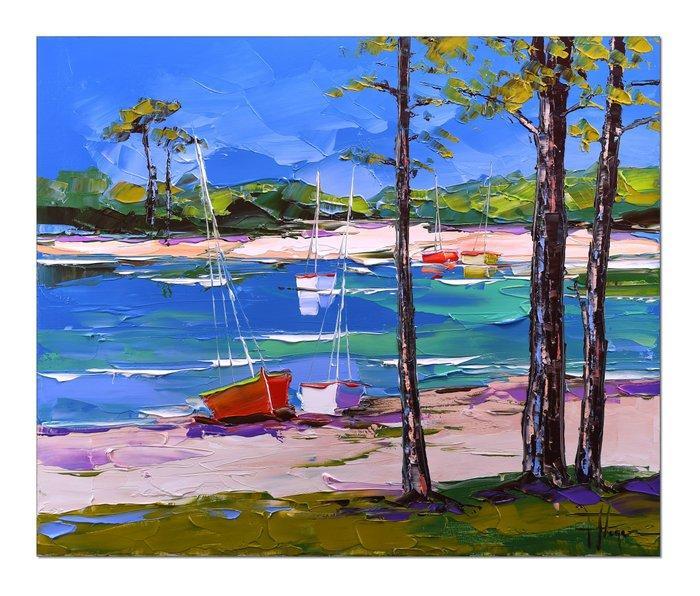 Olivier Pfleger - Mandrafina  LÎle blanche  Locquirec, Antiek en Kunst, Kunst | Designobjecten