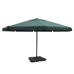 vidaXL Parasol met draagbare voet aluminium (groen), Tuin en Terras, Verzenden, Nieuw