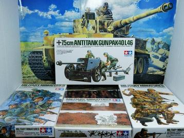 Tamiya + Academy - Speelgoed Lotto Germania 1939/45 con 5