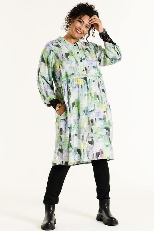 Studio jurk Lise soft printXL=54/56Maat 46/48 (XL) of groter, Kleding | Dames, Jurken, Overige kleuren, Nieuw, Maat 46/48 (XL) of groter