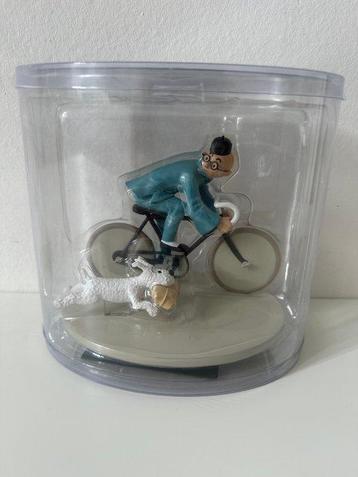 Moulinsart - Tintin - Tintin à vélo beschikbaar voor biedingen