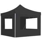 vidaXL Partytent inklapbaar met wanden 2x2 m aluminium, Tuin en Terras, Partytenten, Verzenden, Nieuw