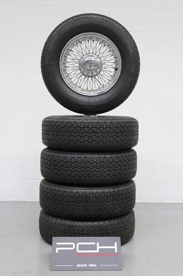 Kit Eté pour Jaguar Type E + Centres de roue, Ophalen, 15 pouces, Pneus et Jantes, 215 mm
