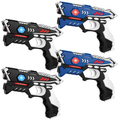 KidsTag Laserpistolen set - 4 Lasertag gun - Lasergame kopen, Kinderen en Baby's, Speelgoed | Buiten | Actiespeelgoed, Nieuw, Ophalen of Verzenden
