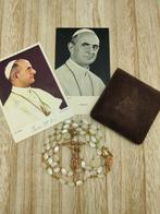Paus Paulus VI - Zeldzame audiëntierozenkrans gezegend door