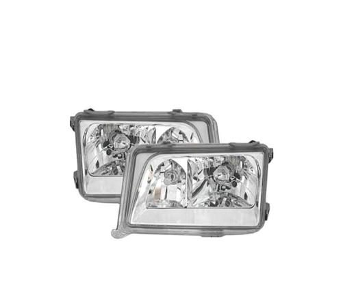 PHARES POUR MERCEDES CLASSE E W124 85-93 FOND CHROMÉ, Auto-onderdelen, Verlichting, Verzenden
