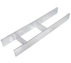 Starx h-paalhouder voor paal 120x120 mm verzinkt, Doe-het-zelf en Bouw, Nieuw, Overige materialen, Klink of Kruk