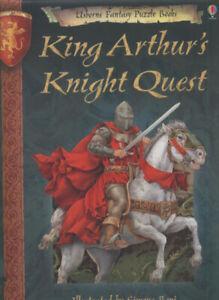 Usborne fantasy puzzle books: King Arthurs knight quest by, Boeken, Overige Boeken, Gelezen, Verzenden