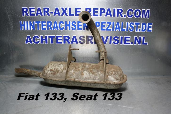 Uitlaatdemper Fiat 133, Seat 133, old stock. (Uitlaten), Autos : Pièces & Accessoires, Systèmes d'échappement, Envoi