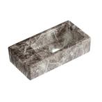 Fontein Best Design Allure 36x18x9 cm Links Marmer Bruin, Doe-het-zelf en Bouw, Ophalen of Verzenden, Nieuw, Overige typen