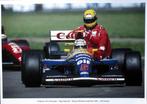 Williams FW14 #5 - Nigel Mansell - Lift Senna - 1991 - Foto, Nieuw