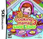 Nintendo DS : Cooking Mama 3: Shop & Chop / Game, Zo goed als nieuw, Verzenden