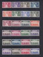 België 1935 - spoorwegen - eeuwfeest - TR 178/201 LUXE ( met, Postzegels en Munten, Gestempeld