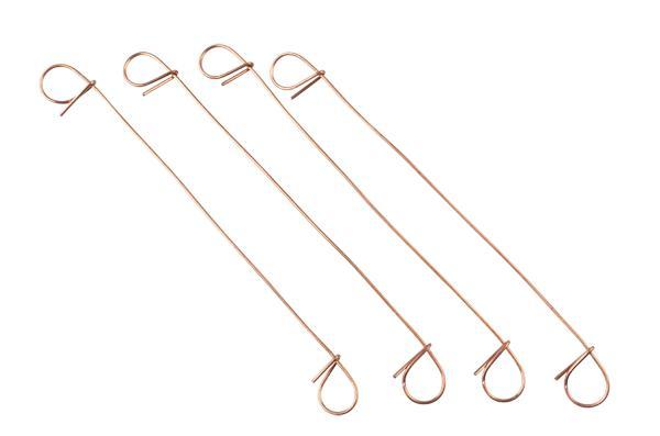 Tie-wire - Zakkensluiters gegloeid verkoperd 1,0x120mm, Tuin en Terras, Overige Tuin en Terras, Verzenden