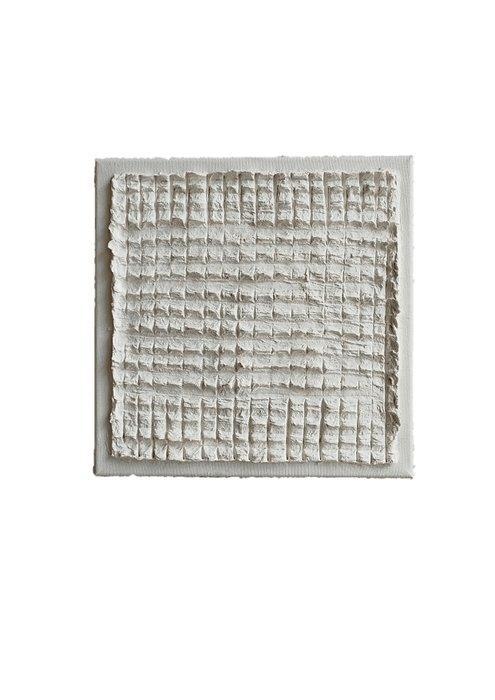 Jan Schoonhoven Jr. (1975) - White Square, Antiek en Kunst, Kunst | Schilderijen | Modern