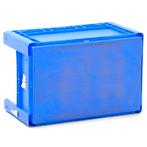 Stapelbak kunststof  L: 600, B: 400, H: 320 (mm) blauw, Bricolage & Construction, Casiers & Boîtes, Ophalen of Verzenden